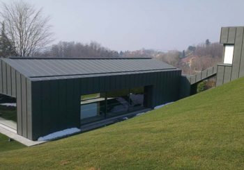 Abitazione privata Ello-Lc copertura e rivestimento di facciata in Rheinzink